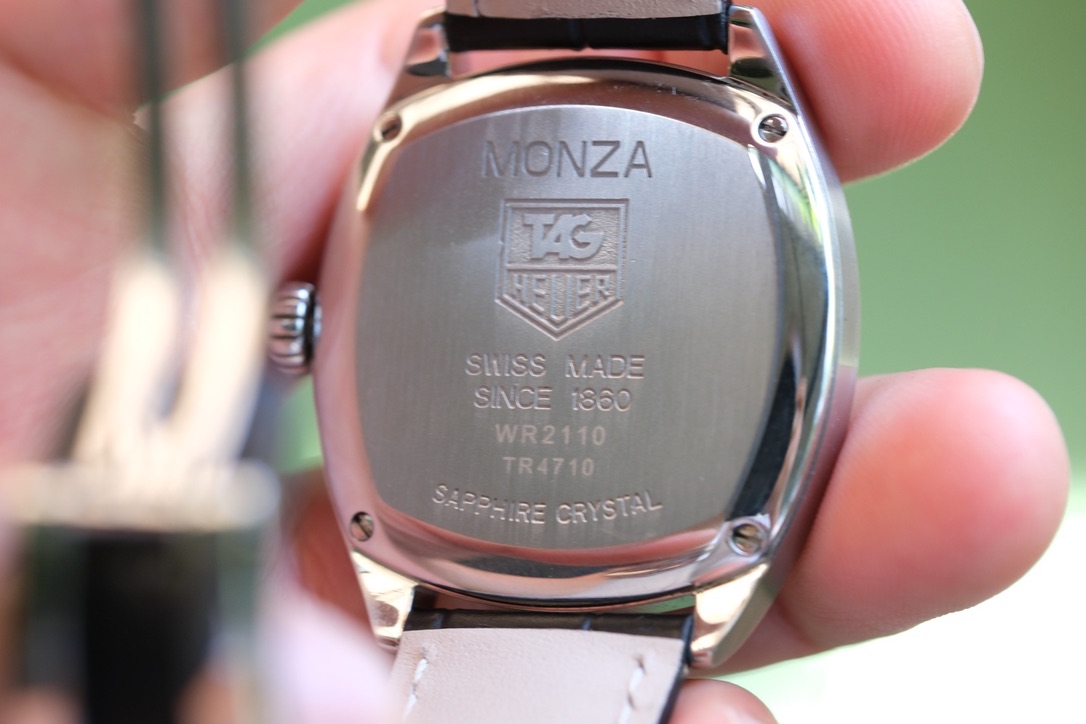 TAG Heuer Monza Calibre 6 Time-Only 38mm Black Unisex ปี 2010 — Ref WR2110 - Image 7