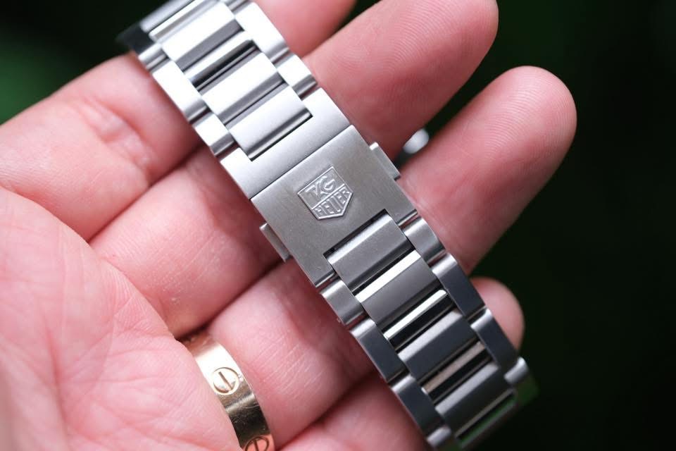 TAG Heuer Carrera Calibre 5 Day-Date 41mm หน้าดำ classic ปี 2017 — Ref WAR201A.BA0723 - Image 6