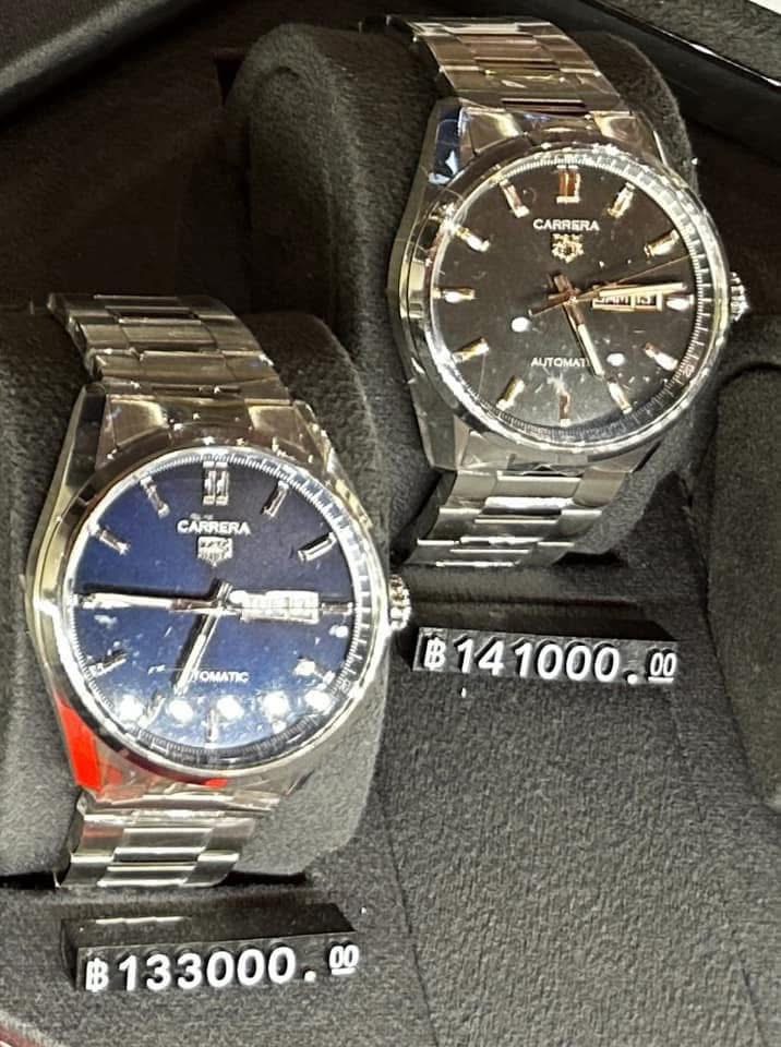 TAG Heuer Carrera Calibre 5 Day-Date 41mm หน้าดำ classic ปี 2017 — Ref WAR201A.BA0723 - Image 8