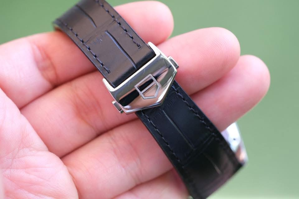 TAG Heuer Monza Calibre 6 Time-Only 38mm Black Unisex ปี 2010 — Ref WR2110 - Image 6
