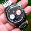 TAG Heuer Autavia Re-Edition Calibre 11 "Reverse Panda" 43mm หน้าดำ-ขาว-ส้ม ปี 2006 — Ref CY2111.BA0775
