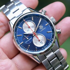 TAG Heuer Carrera Calibre 1887 "Fuji Speedway" Japan Limited Edition 41mm หน้า Blue/Silver ปี 2014 — Ref CAR211B.BA0724