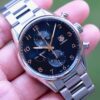 TAG Heuer Carrera Calibre 1887 Chronograph 43mm หน้าดำ + Rose Gold accents ปี 2017 — Ref CAR2014.BA0799