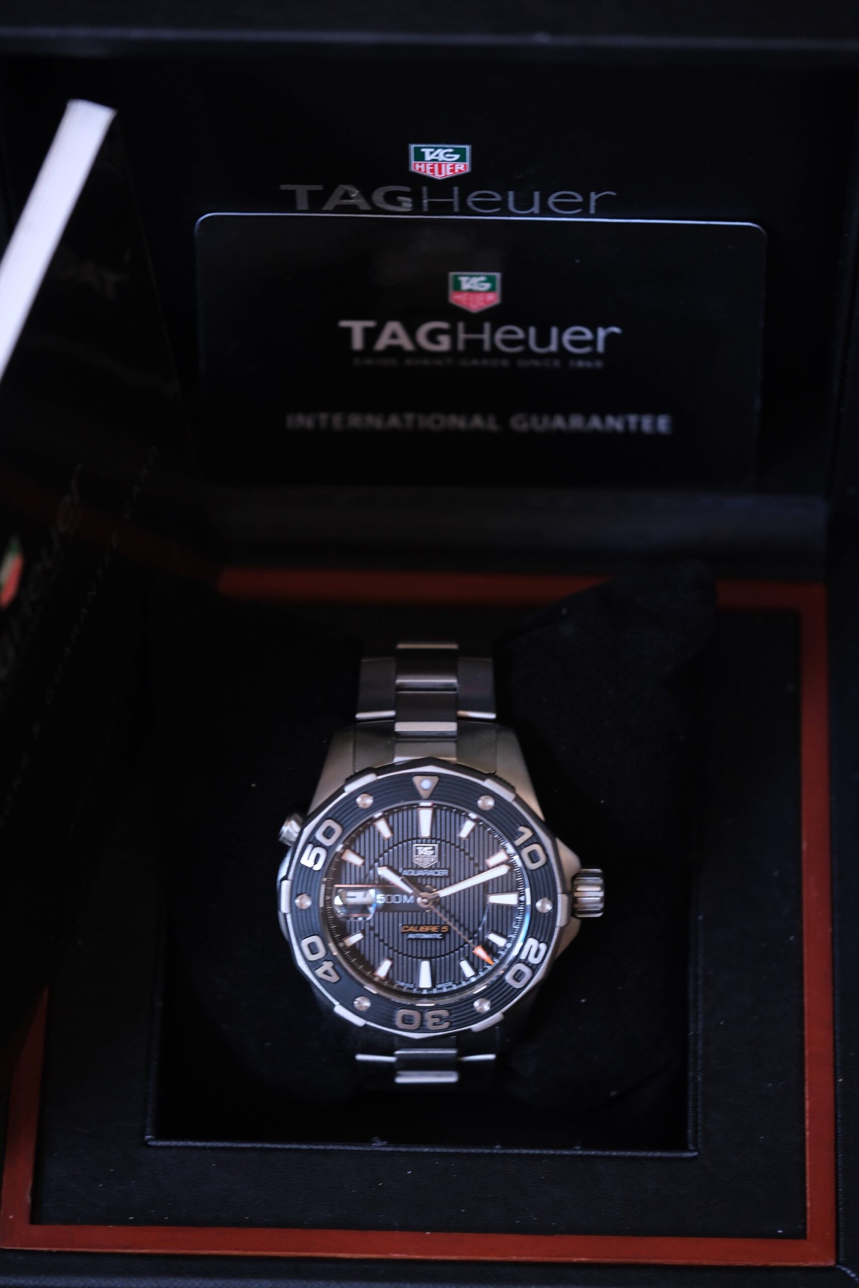 TAG Heuer Aquaracer 500M Calibre 5 43mm หน้าดำ ปี 2012 — Ref WAJ2110.BA0870 - Image 7