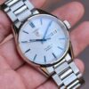 TAG Heuer Carrera Calibre 5 Day-Date 41mm หน้าขาว + เข็มฟ้า ปี 2017 — Ref WAR201K.BA0791