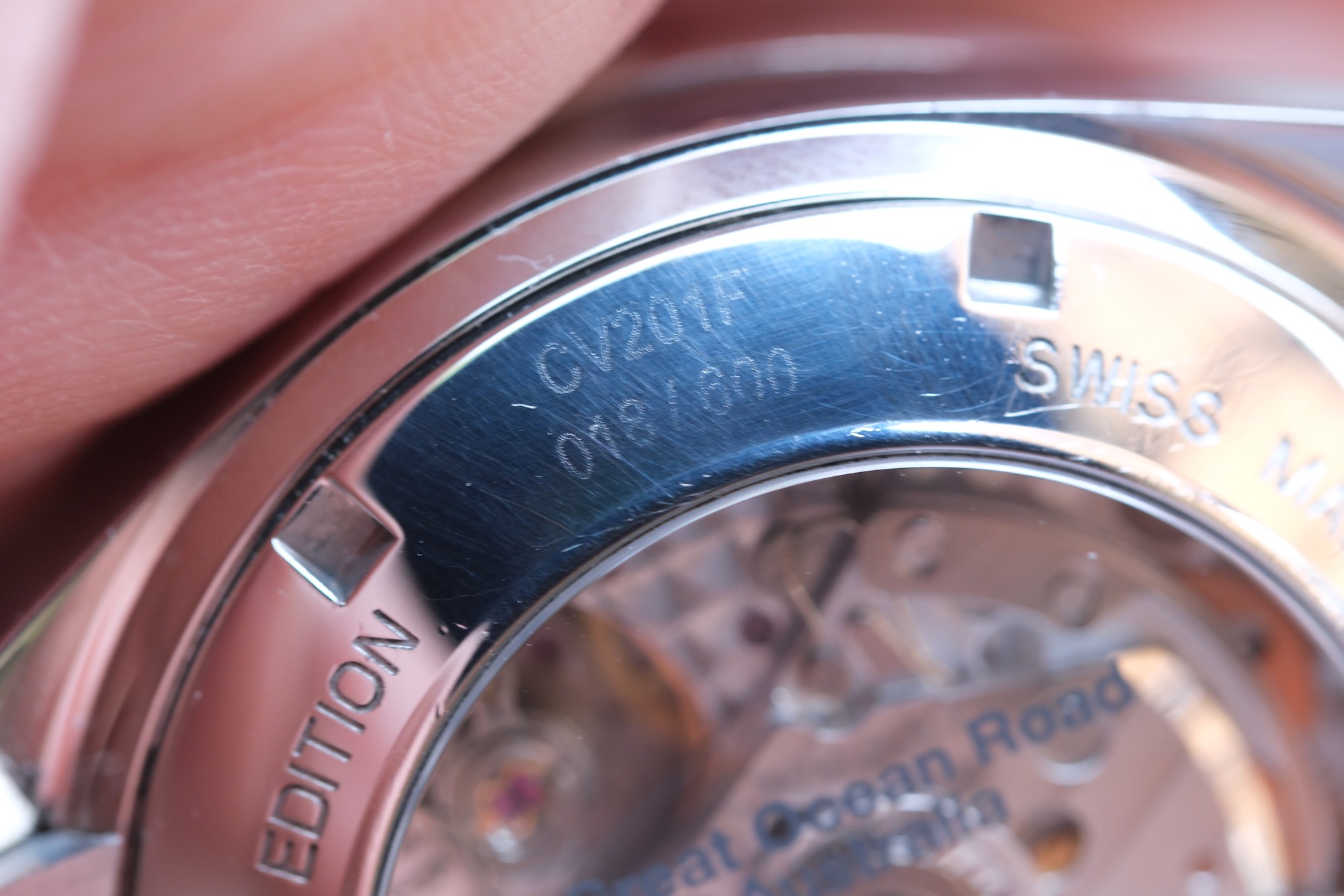 TAG Heuer Carrera Calibre 16 "Great Ocean Road" Japan Limited Edition 41mm หน้าดำ-เขียว ปี 2010 — Ref CV201F.BA0794 - Image 4