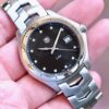 TAG Heuer Link Diamond 40mm หน้าดำ + เพชร ปี 2015 — Ref WAT1112.BA0570