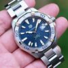TAG Heuer Aquaracer Calibre 5 43mm หน้าน้ำเงิน ปี 2017 — Ref WAY2012.BA0927
