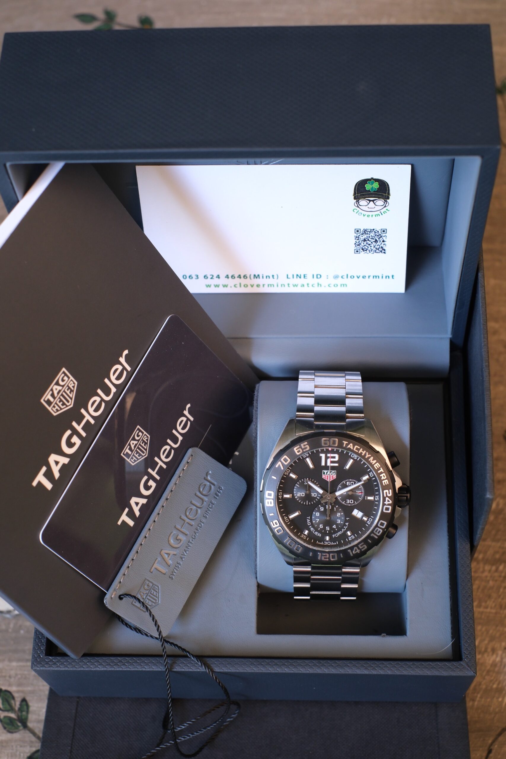 TAG Heuer Formula 1 Quartz Chrono 43mm หน้าดำ ปี 2019 — Ref CAZ1010.BA0842 - Image 6