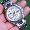 TAG Heuer Link Calibre 16 Day-Date Chrono 42mm Silver ปี 2011  — Ref CJF211B.BA0594