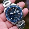 TAG Heuer Aquaracer Calibre 16 Ceramic 43mm หน้าน้ำเงิน ปี 2017 — Ref CAY211B.BA0927