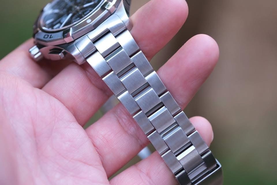 TAG Heuer Aquaracer Chronograph Calibre 16 42mm หน้าดำ ปี 2011 — Ref CAP2110.BA0833 - Image 4