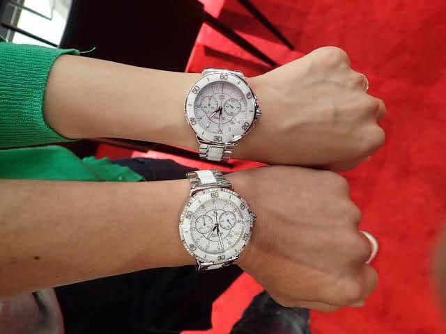 2013 TAG HEUER Formula 1 Ceramic Quartz Diamond Unisex 42mm White Dial White Ceramic Bezel Ref. CAH1211 - Image 6