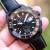 2020 TAG HEUER Aquaracer Calibre 16 Chronograph Automatic 43mm Black Titanium Carbide Black Dial Ref. CAY218A-0 Full Set HERO RARE