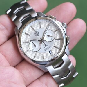 2020 TAG HEUER Link Calibre 18 Automatic 40mm Silver Dial Stainless Steel Ref. CAT2111 Full Set HERO RARE