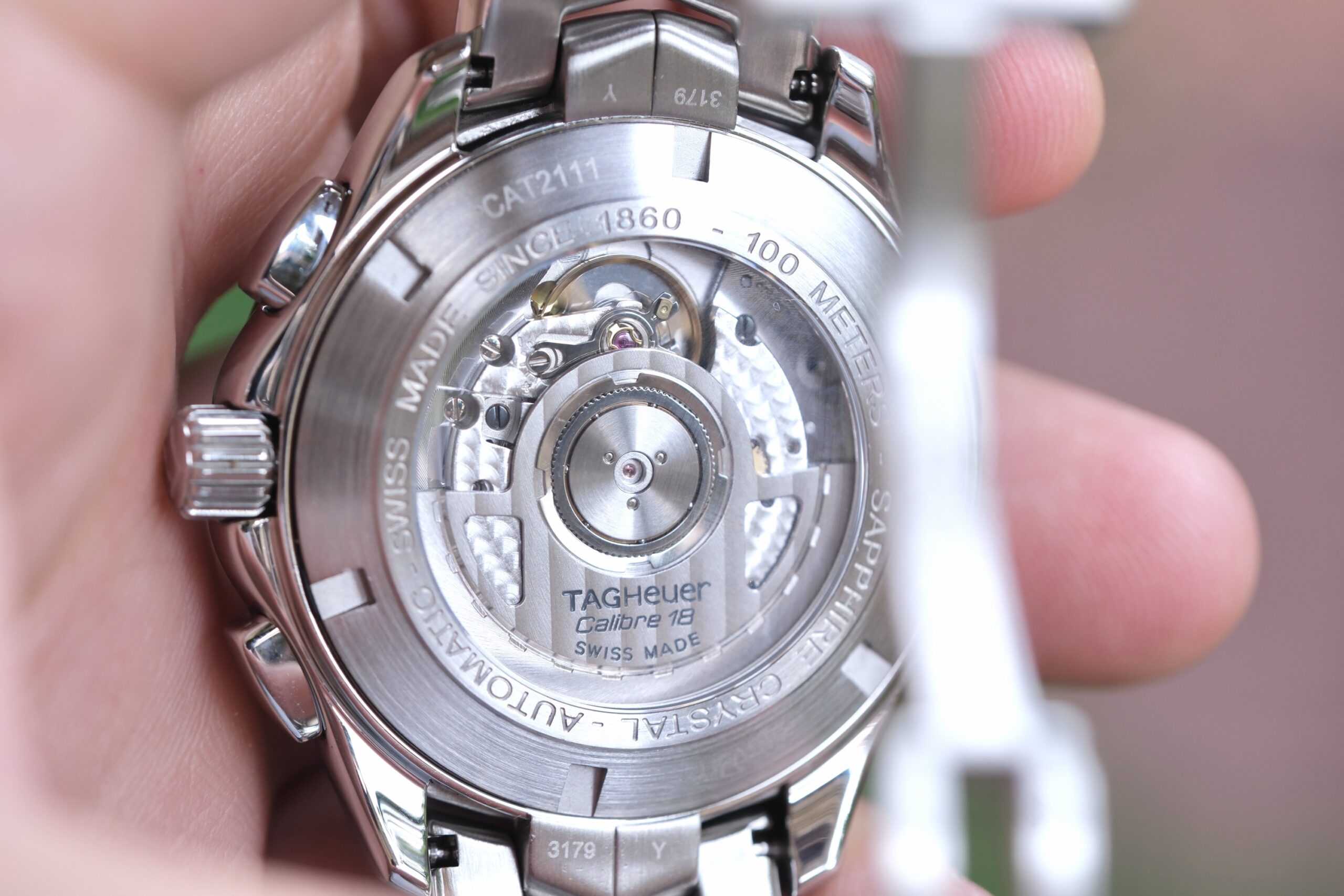 2020 TAG HEUER Link Calibre 18 Automatic 40mm Silver Dial Stainless Steel Ref. CAT2111 Full Set HERO RARE - Image 3
