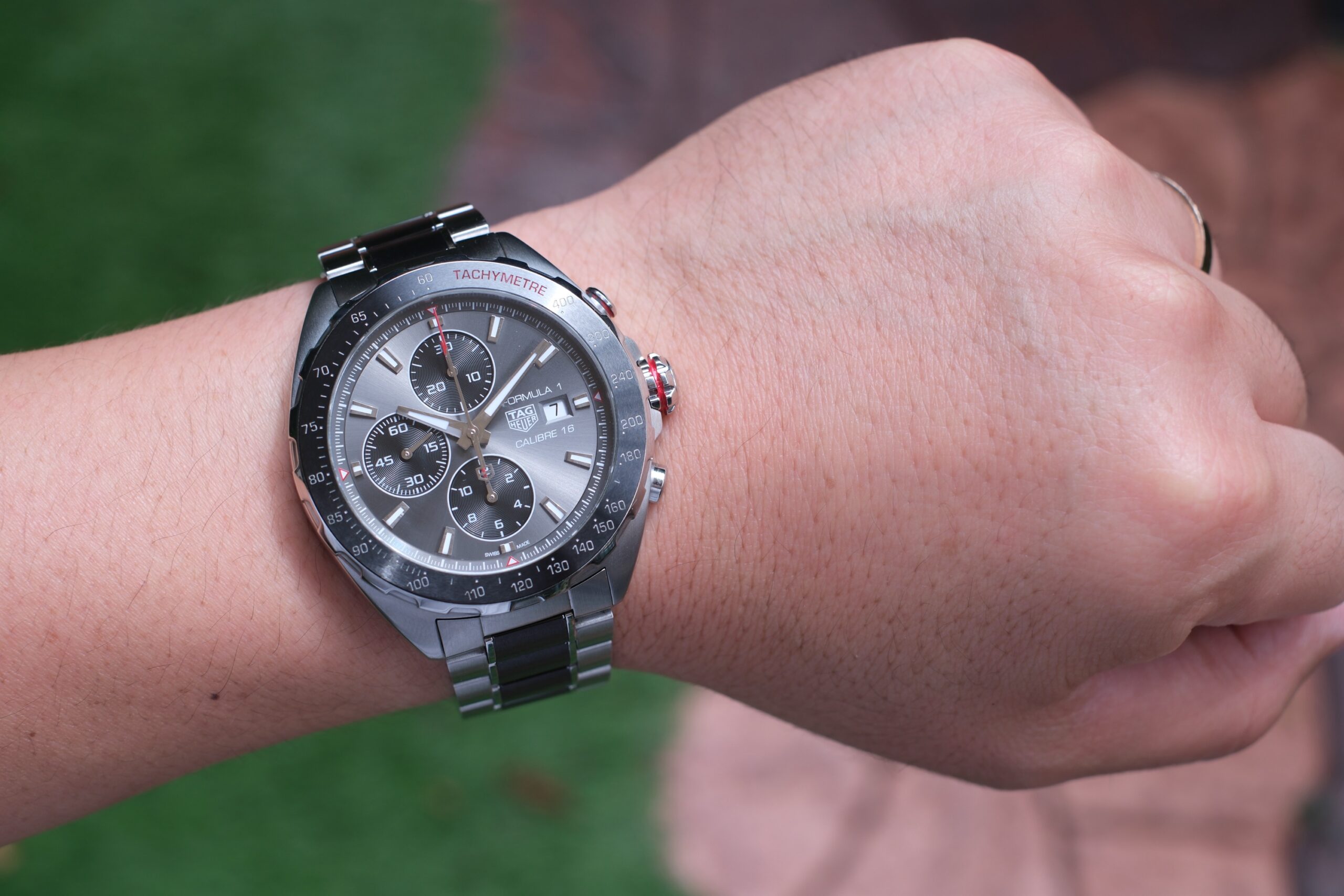 2017 TAG HEUER Formula 1 Chronograph Calibre 16 Automatic 44mm Grey Dial Grey Ceramic Bezel Ref. CAZ2012-2 Full Set - Image 4
