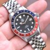 TAG HEUER 1000 Professional Diver Vintage Quartz 38mm Black Dial Custom Pepsi Bezel Ref. 980.013B RARE