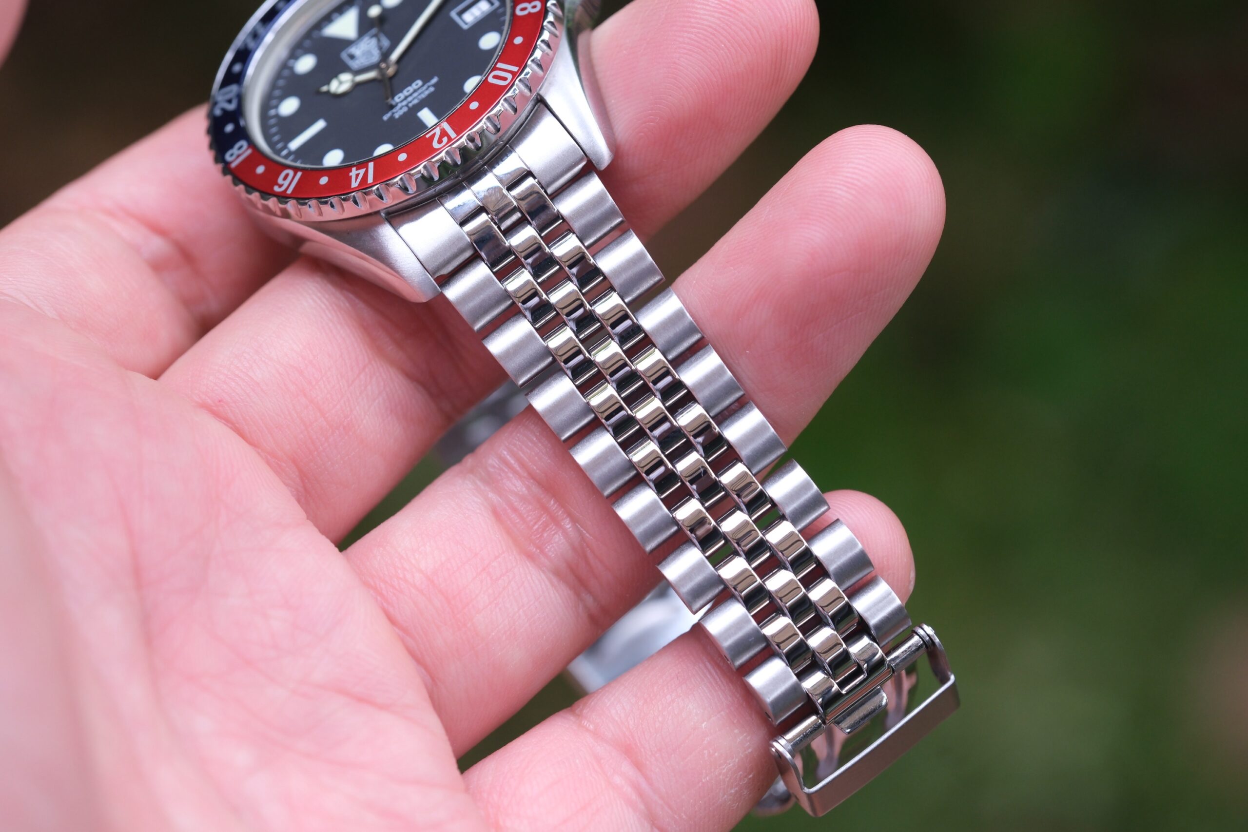 TAG HEUER 1000 Professional Diver Vintage Quartz 38mm Black Dial Custom Pepsi Bezel Ref. 980.013B RARE - Image 7