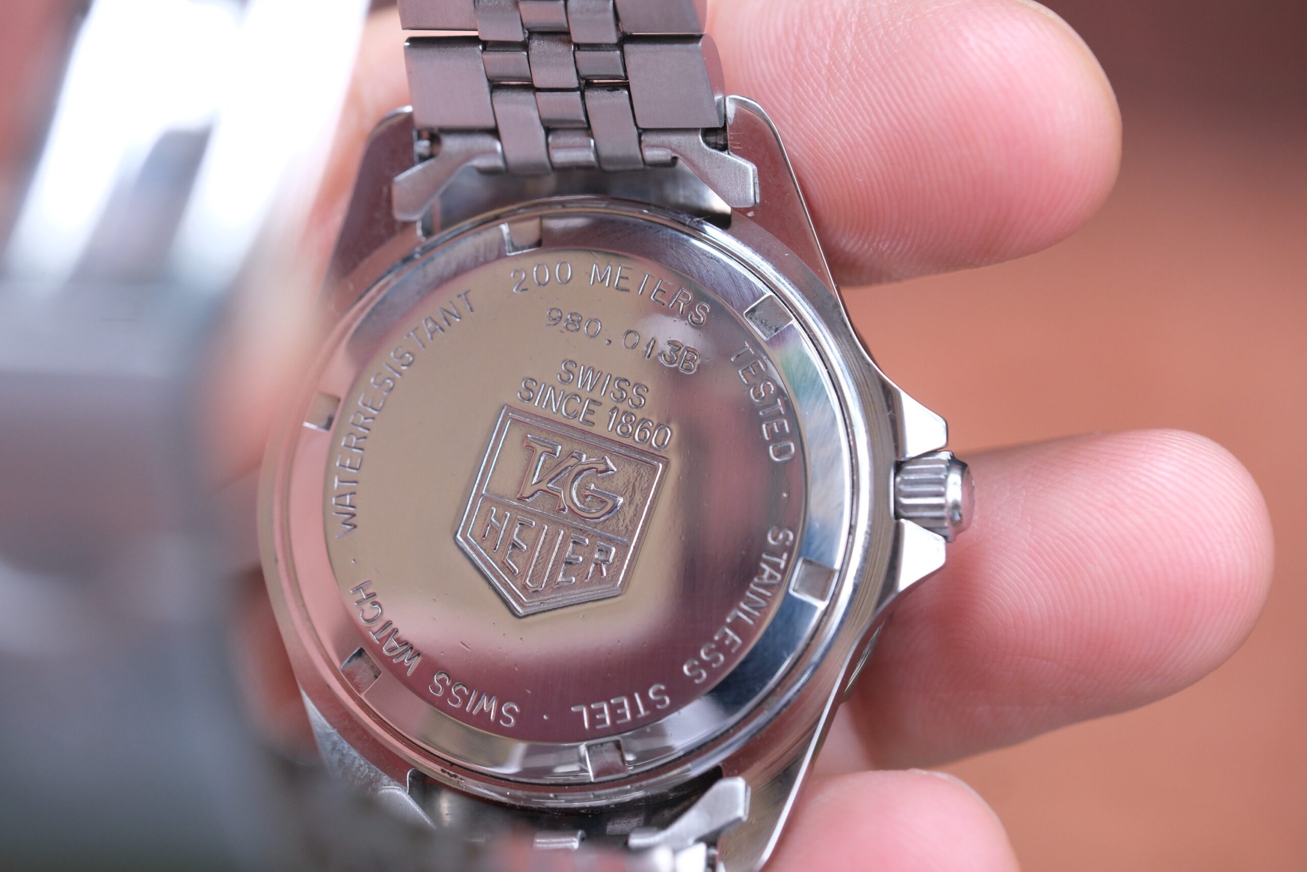 TAG HEUER 1000 Professional Diver Vintage Quartz 38mm Black Dial Custom Coke Bezel Ref. 980.013B RARE - Image 5