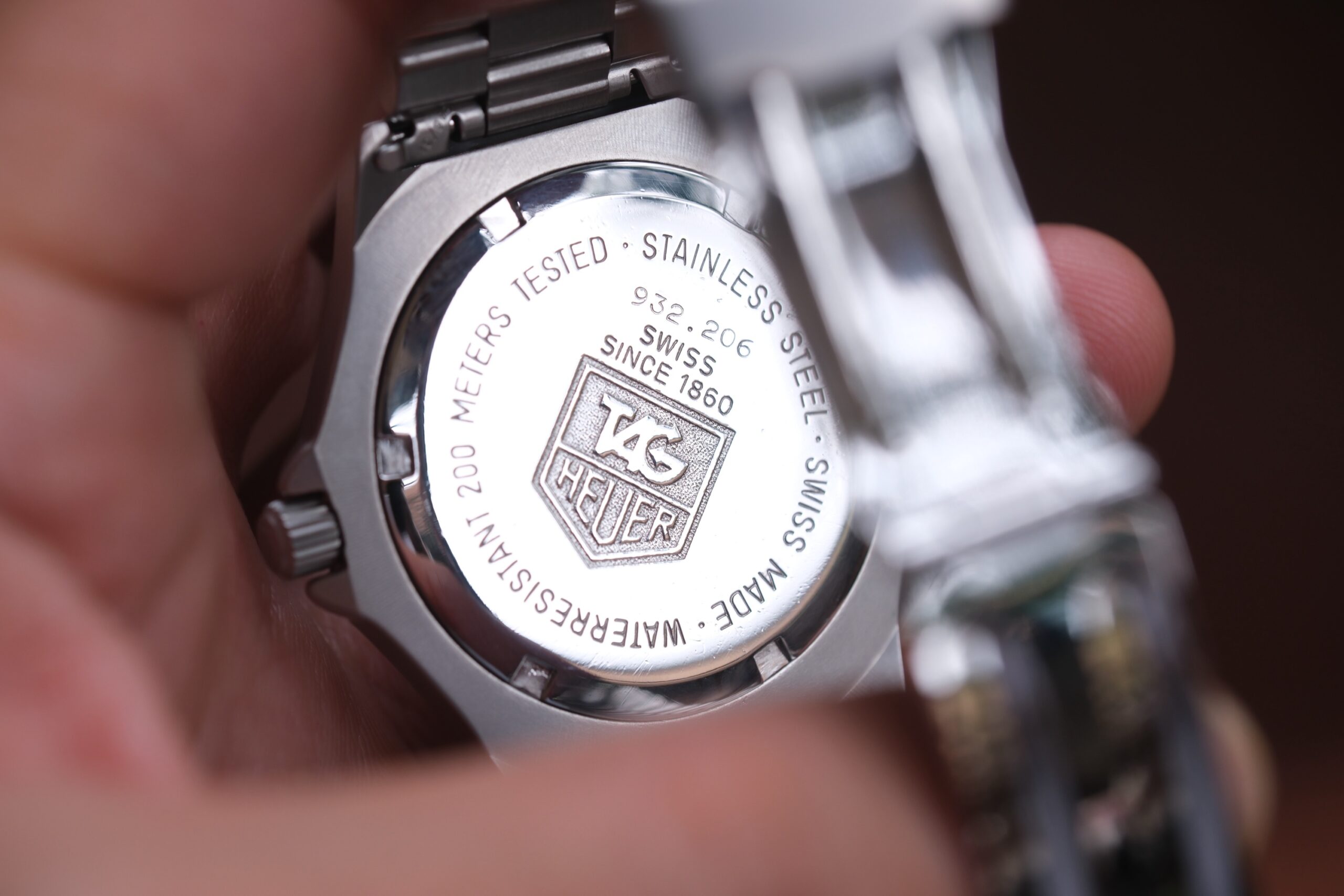 1995 TAG HEUER Professional 3000 Quartz Diver 38mm Grey Dial Stainless Steel Ref. 932.206 Safe Queen RARE - Image 4