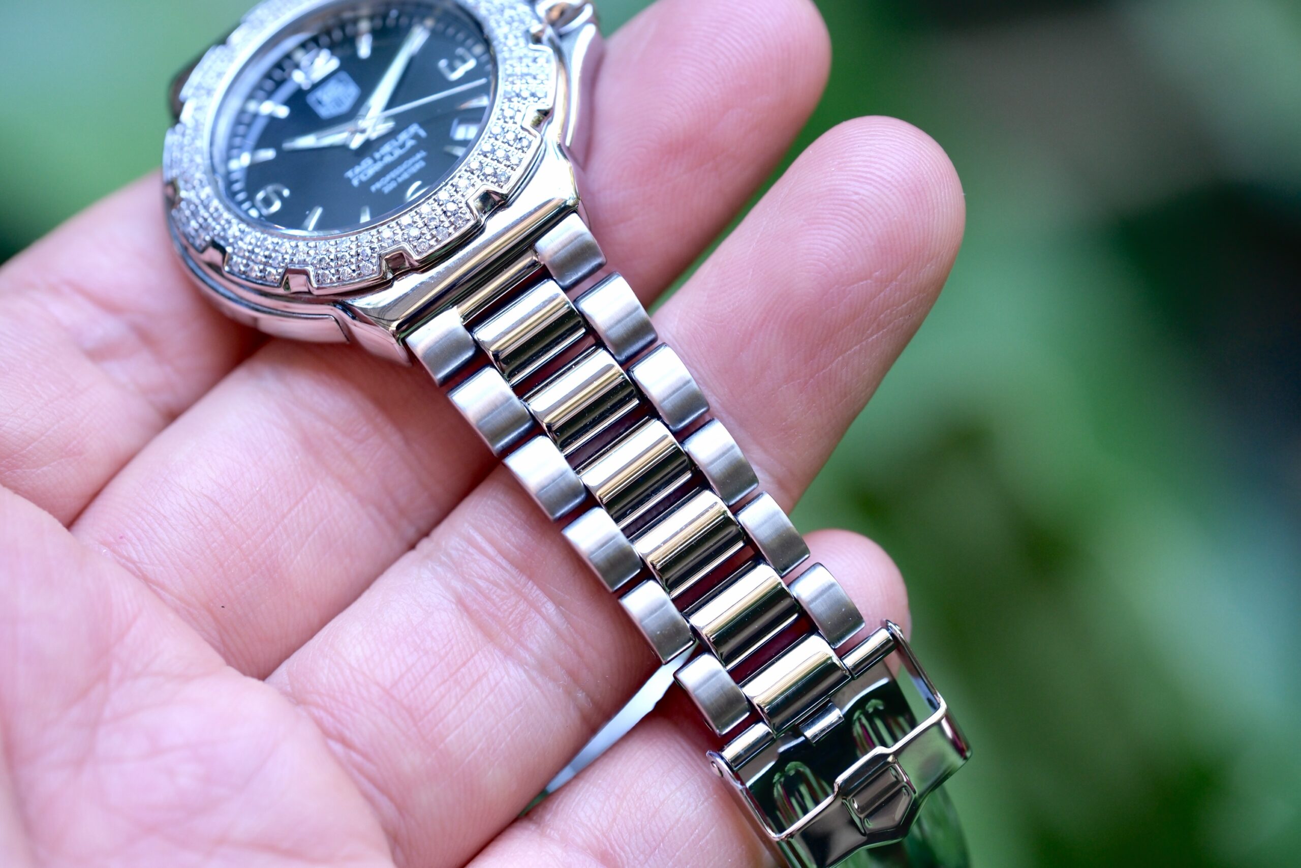 2012 TAG HEUER Formula 1 Lady Quartz Diamond Bezel 37mm Black Dial Ref. WAC1214 Full Set HERO - Image 3
