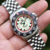 1995 TAG HEUER Formula 1 Vintage Quartz 35mm Light Green Dial Black Bezel Ref. WA1211 Safe Queen RARE