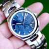 2019 TAG HEUER Link Chronograph Calibre 17 Automatic 41mm Blue Dial Stainless Steel Ref. CBC2112 Full Set HERO