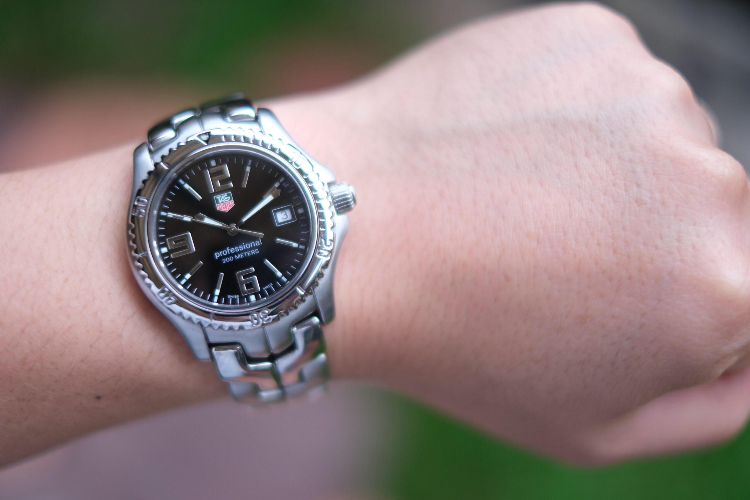 2000 TAG HEUER Link Gen 1 Quartz 42mm Black Dial Stainless Steel Ref. WT1110 RARE - Image 2