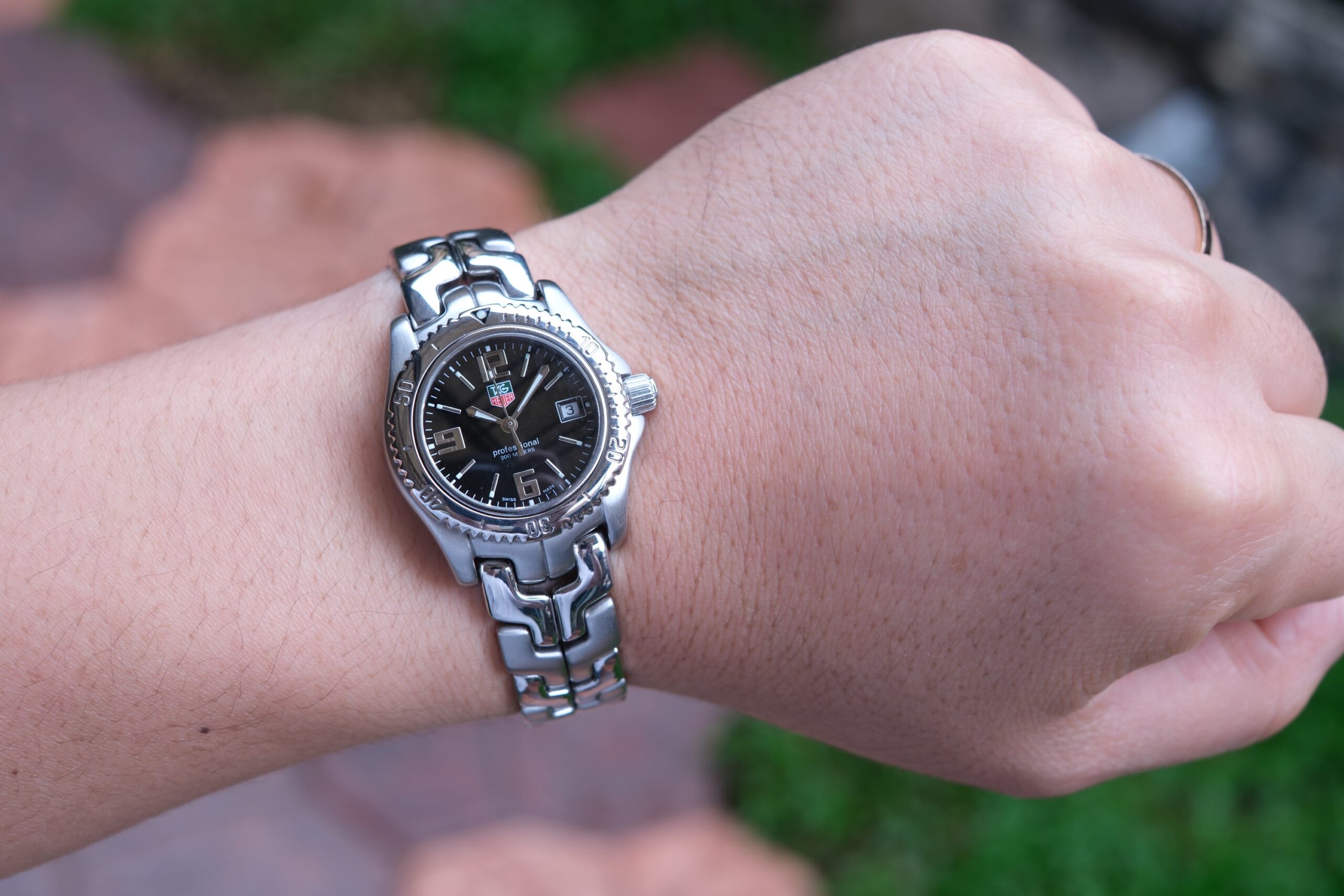 2000 TAG HEUER Link Gen 1 Lady Quartz 31mm Black Dial Stainless Steel Ref. WT1310 RARE - Image 2