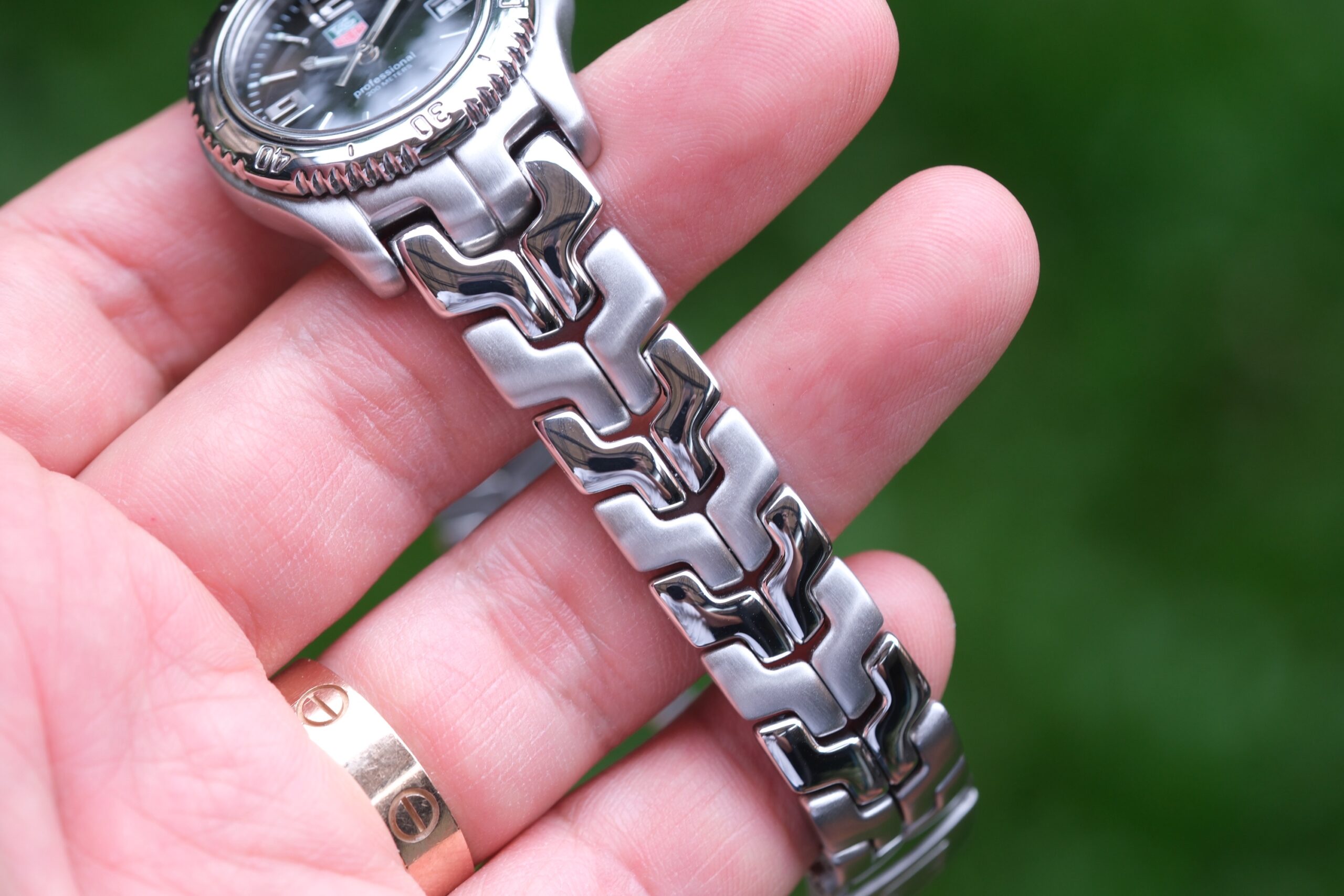 2000 TAG HEUER Link Gen 1 Lady Quartz 31mm Black Dial Stainless Steel Ref. WT1310 RARE - Image 5