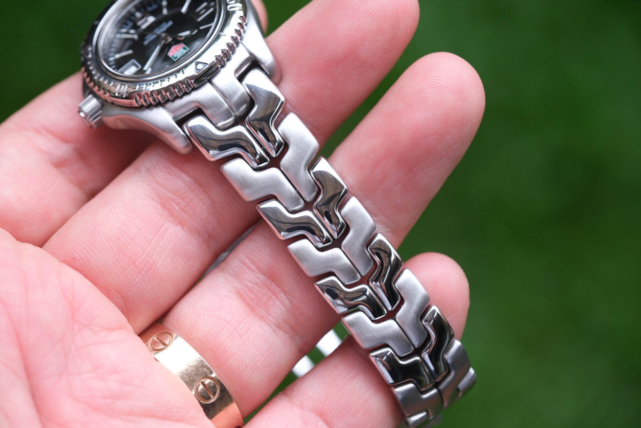 2000 TAG HEUER Link Gen 1 Lady Quartz 31mm Black Dial Stainless Steel Ref. WT1310 RARE - Image 4