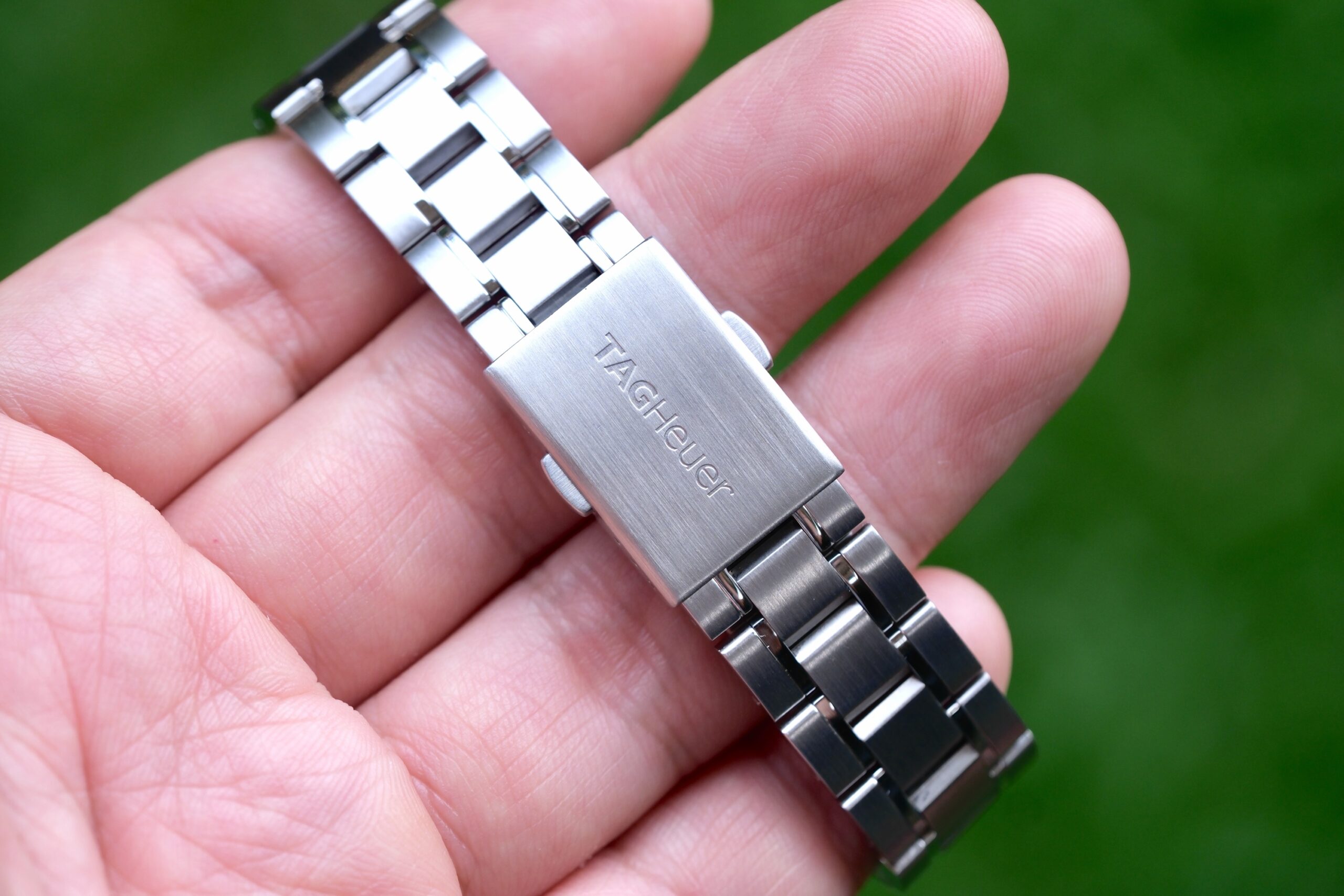 2015 TAG HEUER Aquaracer Lady Quartz Diamond Boy Size 32mm White Mother of Pearl Dial Stainless Steel Ref. WAF1312 RARE - Image 7