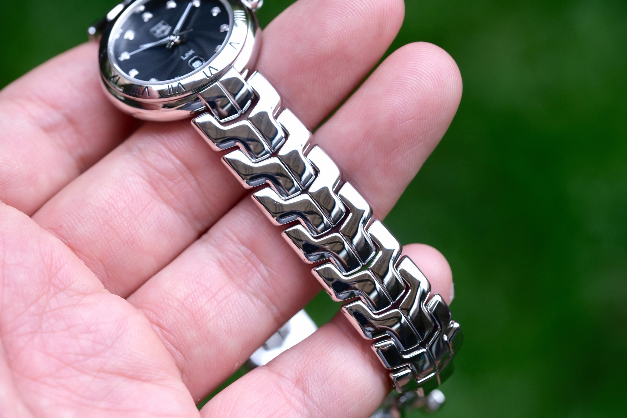 2016 TAG HEUER Link Lady Quartz 29mm Black Dial Stainless Steel Ref. WAT1410 RARE - Image 4