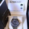 2018 TAG HEUER Formula 1 Chronograph Calibre 16 Automatic 44mm Grey Dial Grey Ceramic Bezel Stainless Bracelet Ref. CAZ2012 Full Set
