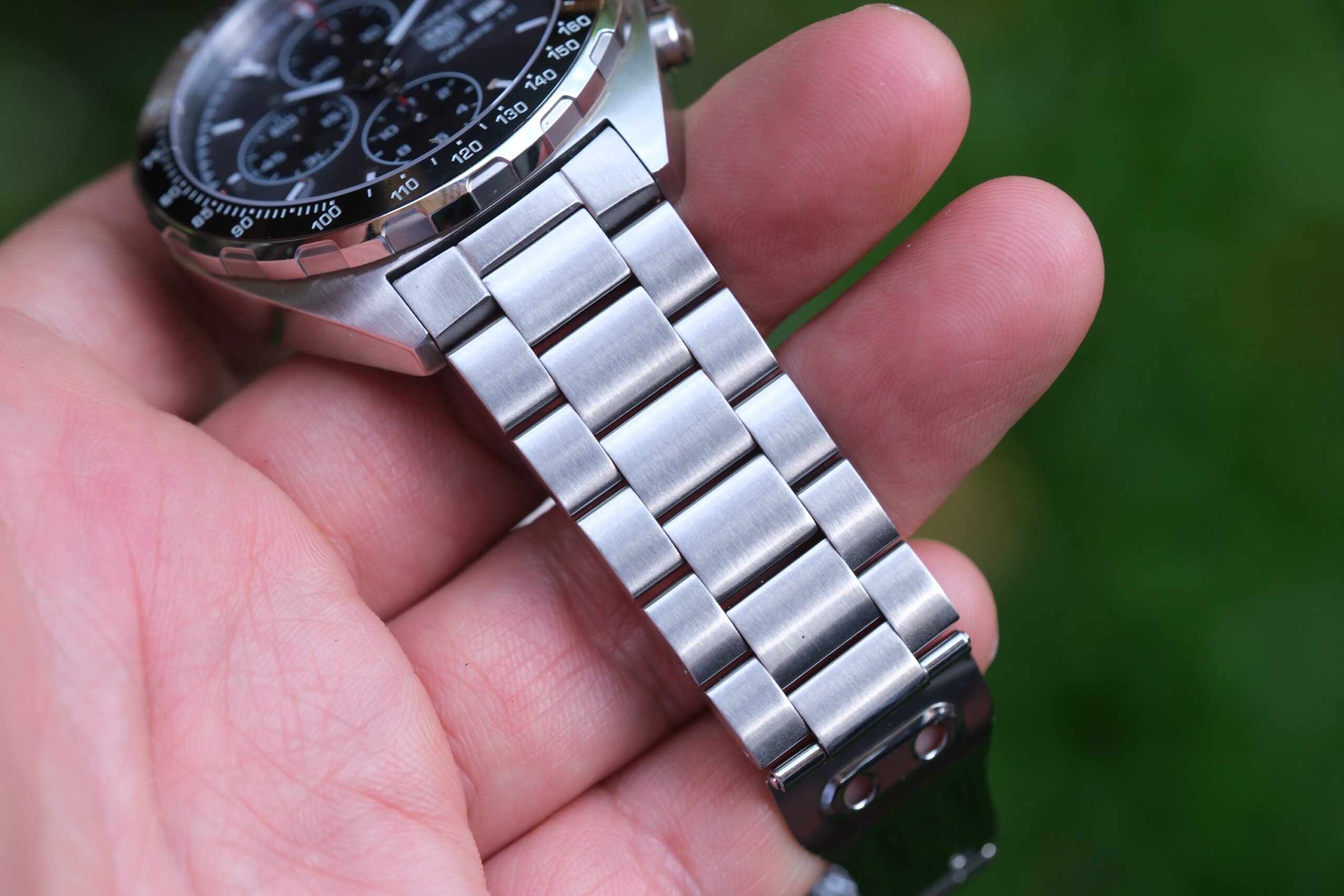 2018 TAG HEUER Formula 1 Chronograph Calibre 16 Automatic 44mm Grey Dial Grey Ceramic Bezel Stainless Bracelet Ref. CAZ2012 Full Set - Image 7