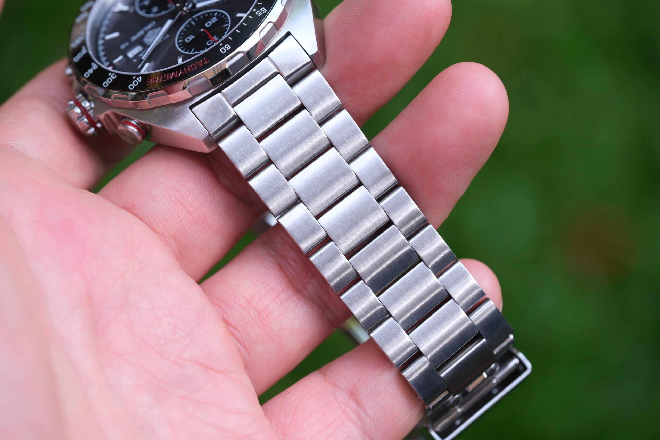2018 TAG HEUER Formula 1 Chronograph Calibre 16 Automatic 44mm Grey Dial Grey Ceramic Bezel Stainless Bracelet Ref. CAZ2012 Full Set - Image 5