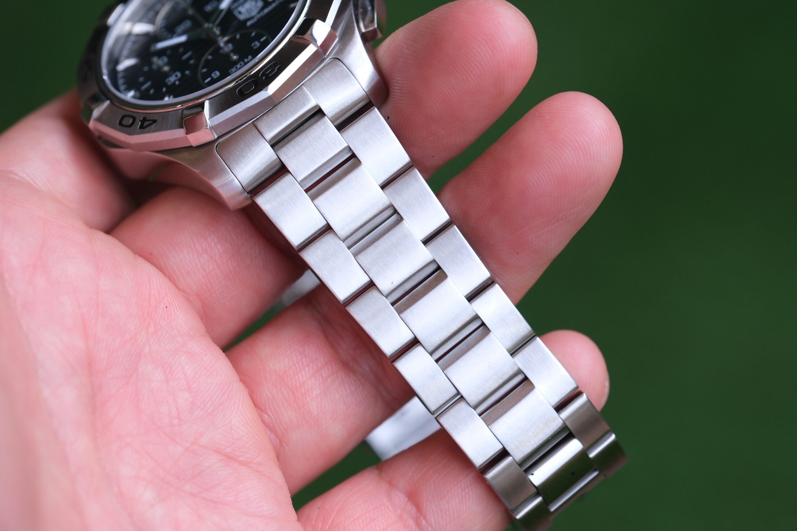 2012 TAG HEUER Aquaracer 300M Calibre 16 Automatic Chronograph 42mm Black Dial Stainless Steel Ref. CAP2110 Full Set - Image 7