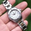 2023 TAG HEUER Aquaracer Professional 200 Quartz 30mm White Silver Sunray Dial Steel Bezel WBP1411.BA0622 [Replacement Box]
