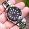 2019 TAG HEUER Aquaracer Lady 300M Quartz 35mm Black Mother of Pearl Dial Black Ceramic Bezel WAY131K.BA0748 [Full Set]