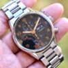 2018 TAG HEUER Carrera Calibre 16 Day-Date Automatic Chronograph 43mm Black Dial Rose Gold Accents Steel Bezel CV2A1AB [Full Set] HERO