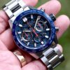 2019 TAG HEUER CARRERA HEUER 02 AUTOMATIC CHRONOGRAPH 43MM BLUE SKELETON CBG2011.BA0662 [FULL SET] HERO