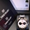 2021 TAG HEUER Carrera Calibre Heuer 02 Chronograph 44mm Panda Silver Dial Black Ceramic Bezel 160 Years Anniversary Limited 1860pcs CBN2A1D Full Set HERO
